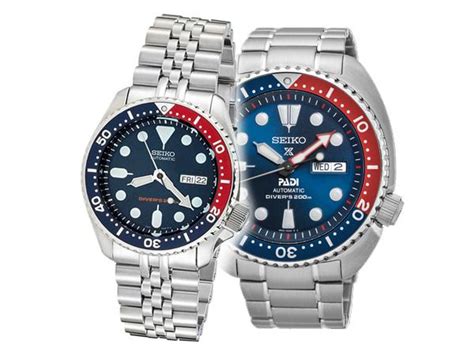 compare seiko pepsi watch vs rolex pepsi watch|rolex gmt pepsi alternative.